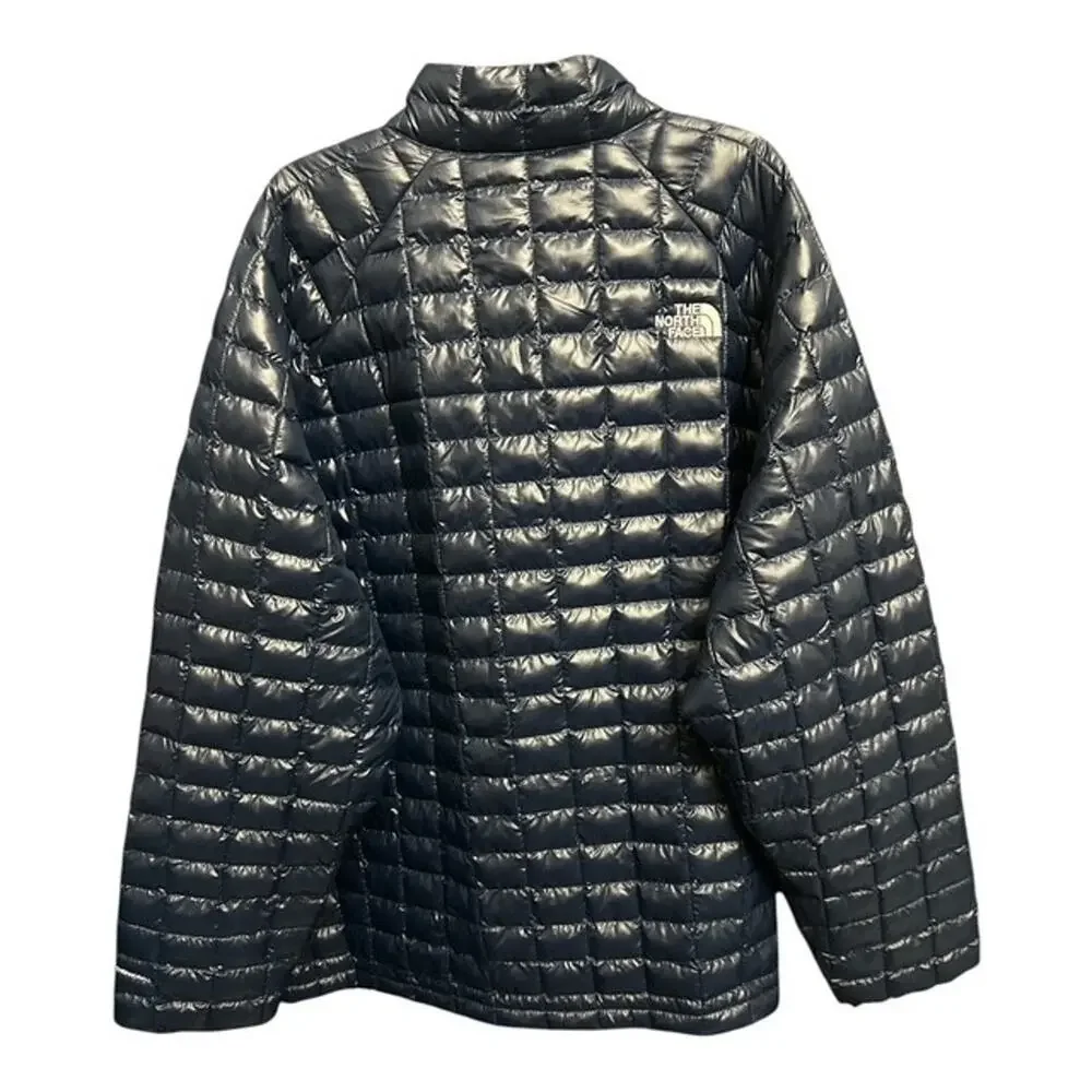 North Face 4X Jacket Thermoball Puffer Insulated Coat Summit Navy Blue Full Zip